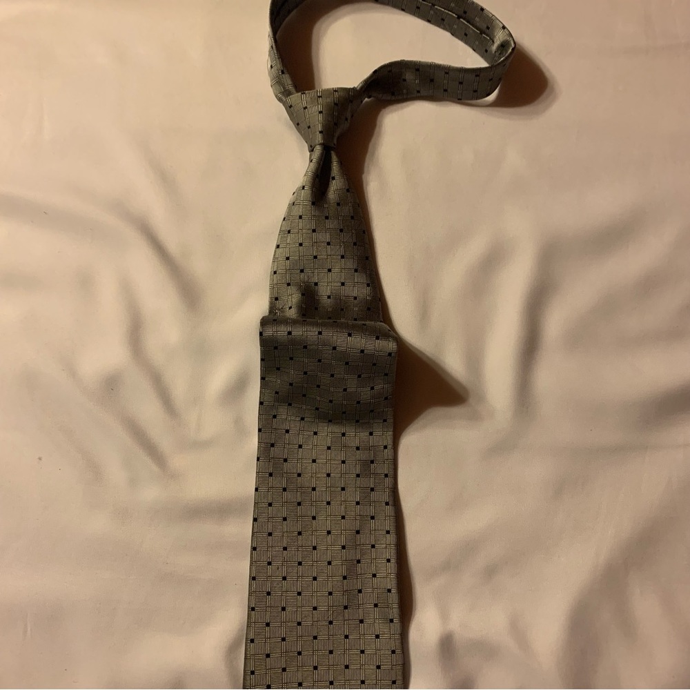 Croft & Barrow Double Squares Necktie